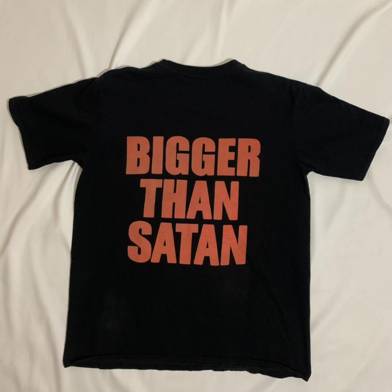 Vintage thrifted BIGGER THAN SATAN Marilyn Manson T - Depop