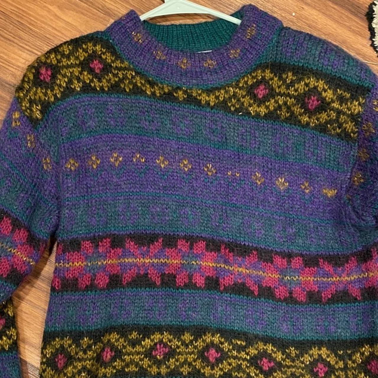 Jennifer Moore vintage sweater size small, has... - Depop