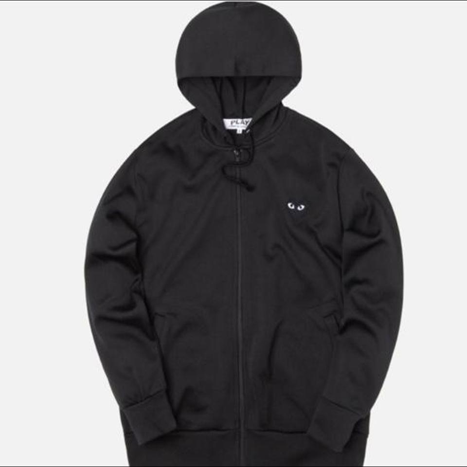 Cdg zip up hoodie on sale