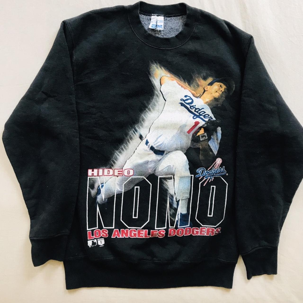 Vintage 1995 LA Dodgers Hideo Nomo Sweatshirt/crewneck/long 