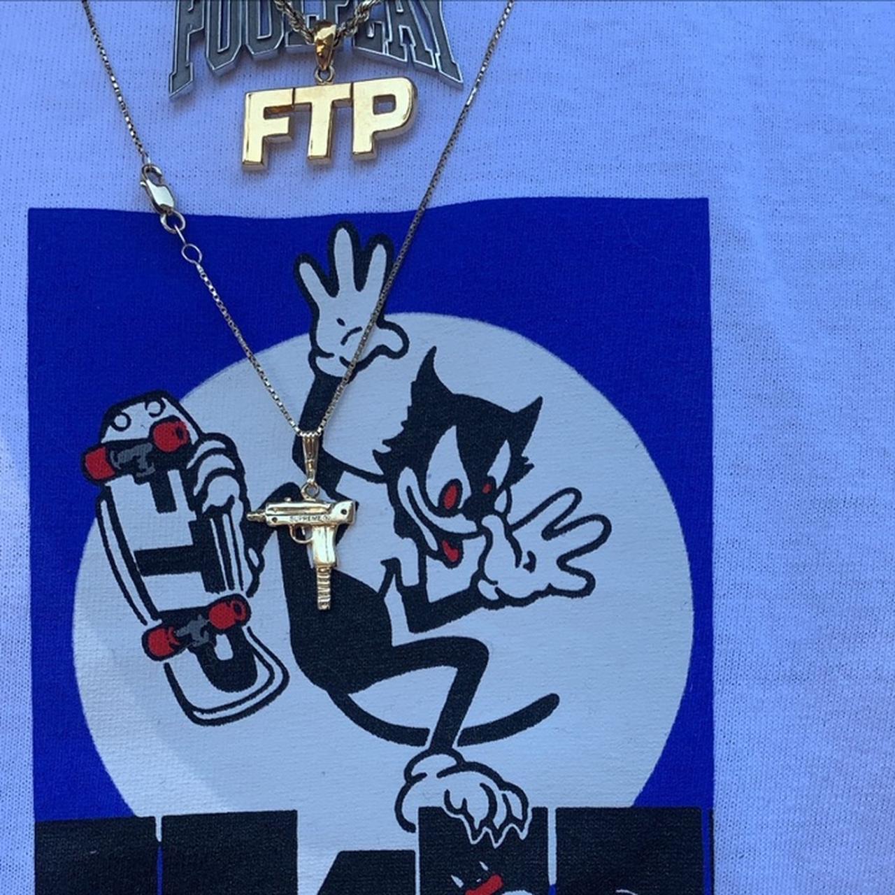 FTP gold chain, foulplay silver chain and supreme | Depop
