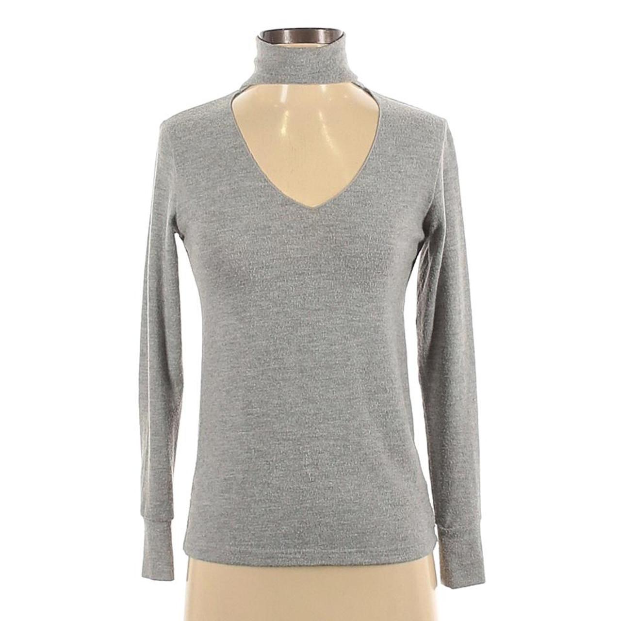 LNA Clothing Brushed Detached Turtle Neck Heather... - Depop