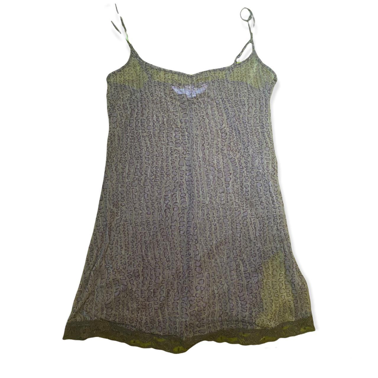 90s 2000s sheer Victoria’s Secret leopard print slip... - Depop