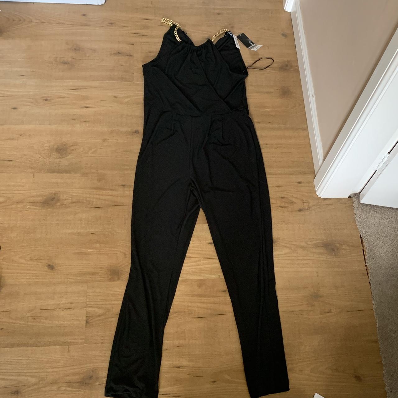 George cheap black jumpsuit