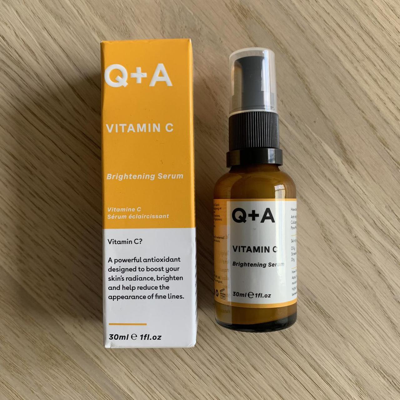 Q+A Vitamin C Brightening Serum NEW! RRP £9 + £3... Depop