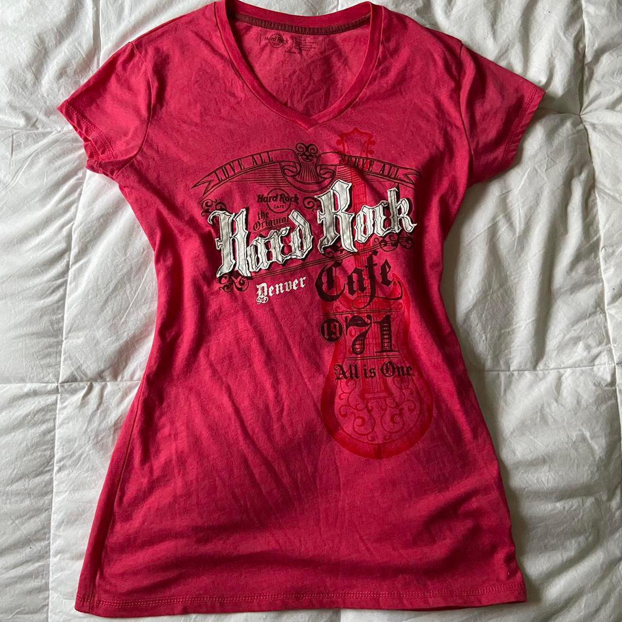 the prettiest grunge hard rock top! has unique... - Depop