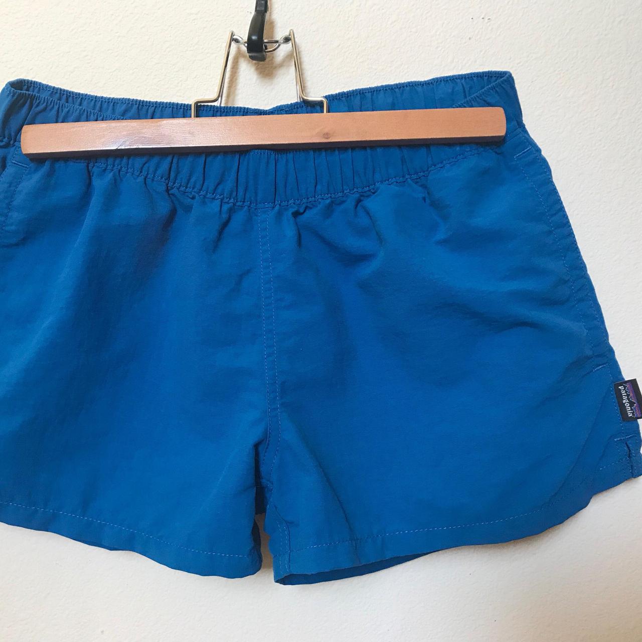 Patagonia barely baggies “big sur blue” women’s... - Depop