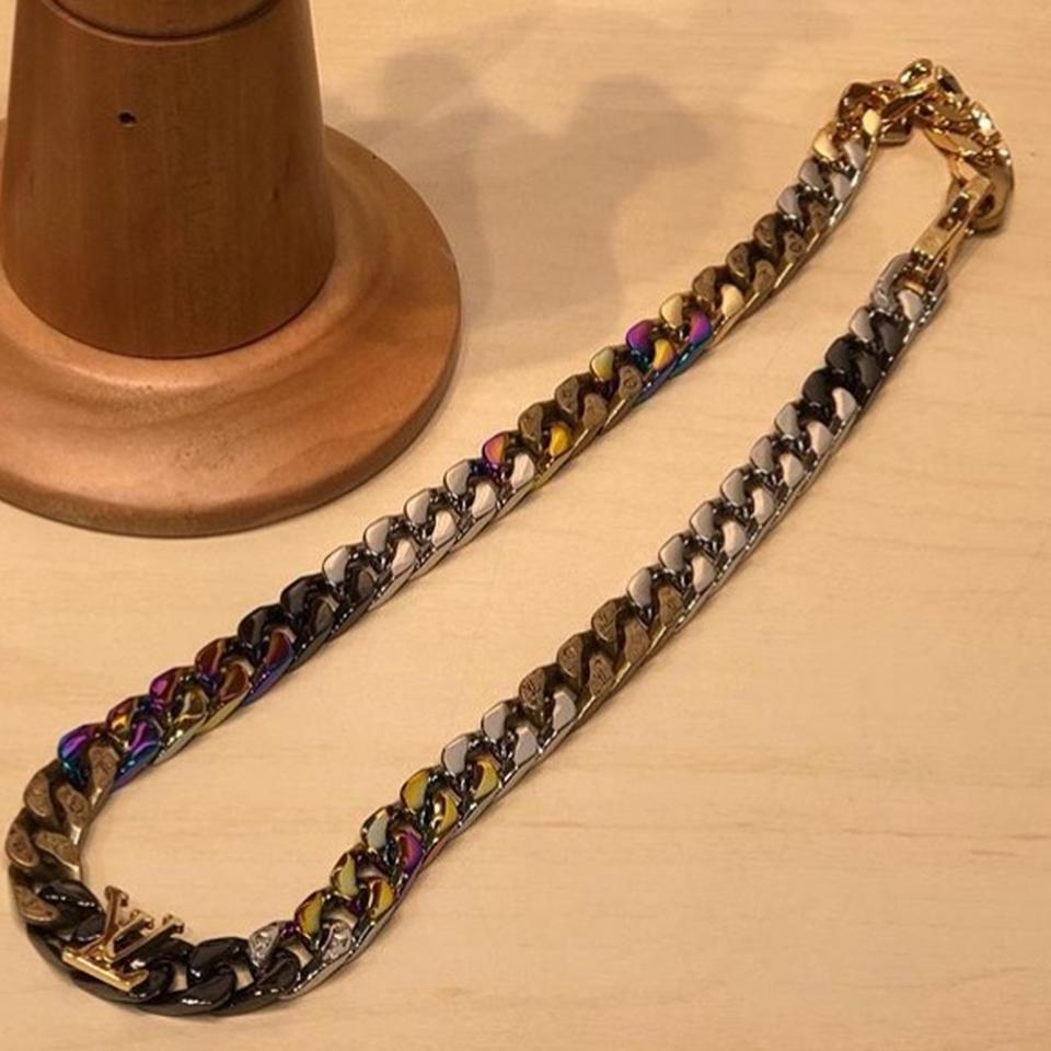 Small Louis Vuitton Zipper Pull Necklace Zipper - Depop