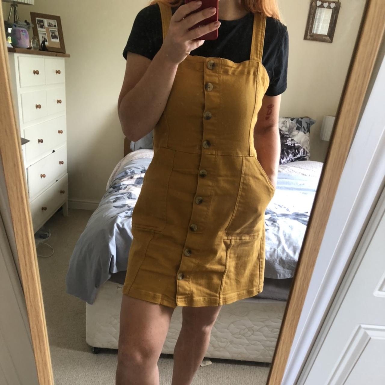 H&m hot sale pinafore dress