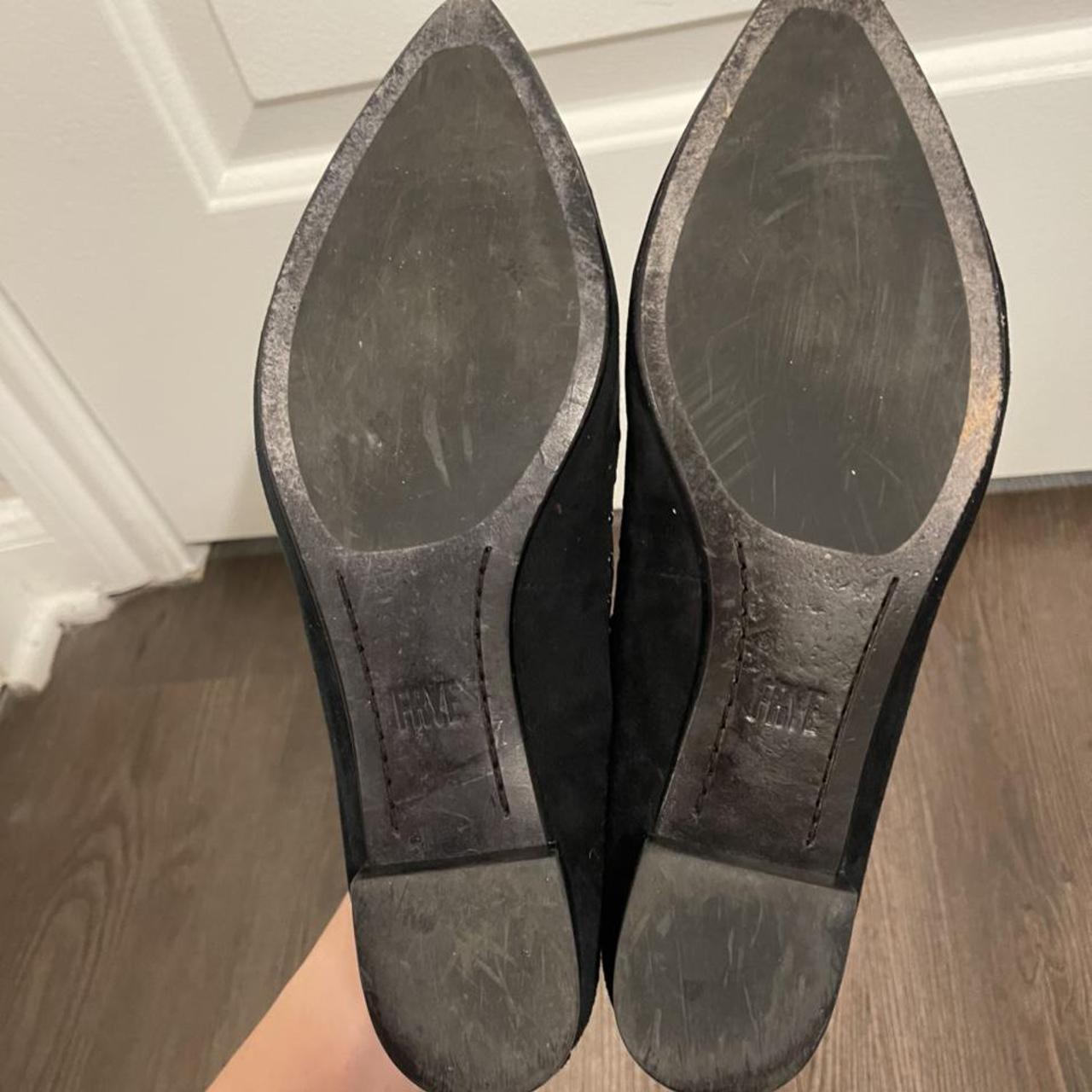 FRYE black flats, suede - Depop