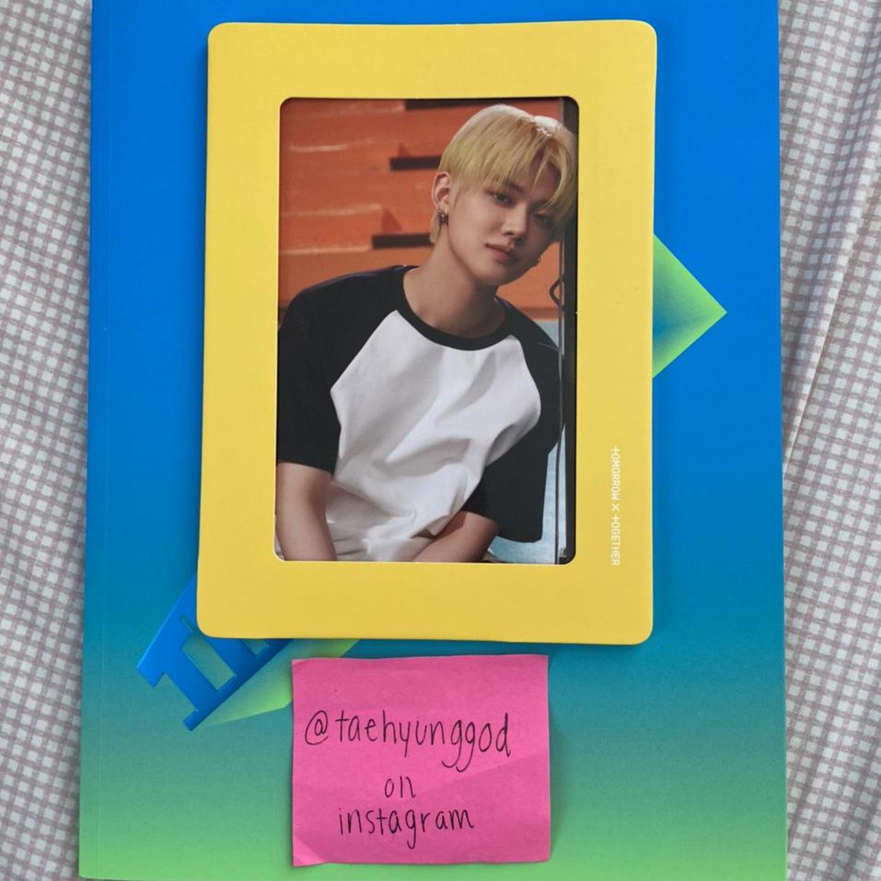 TXT ヨンジュンYEONJUN ペーパフレーム、トレカ TOMORROW X TOGETHER