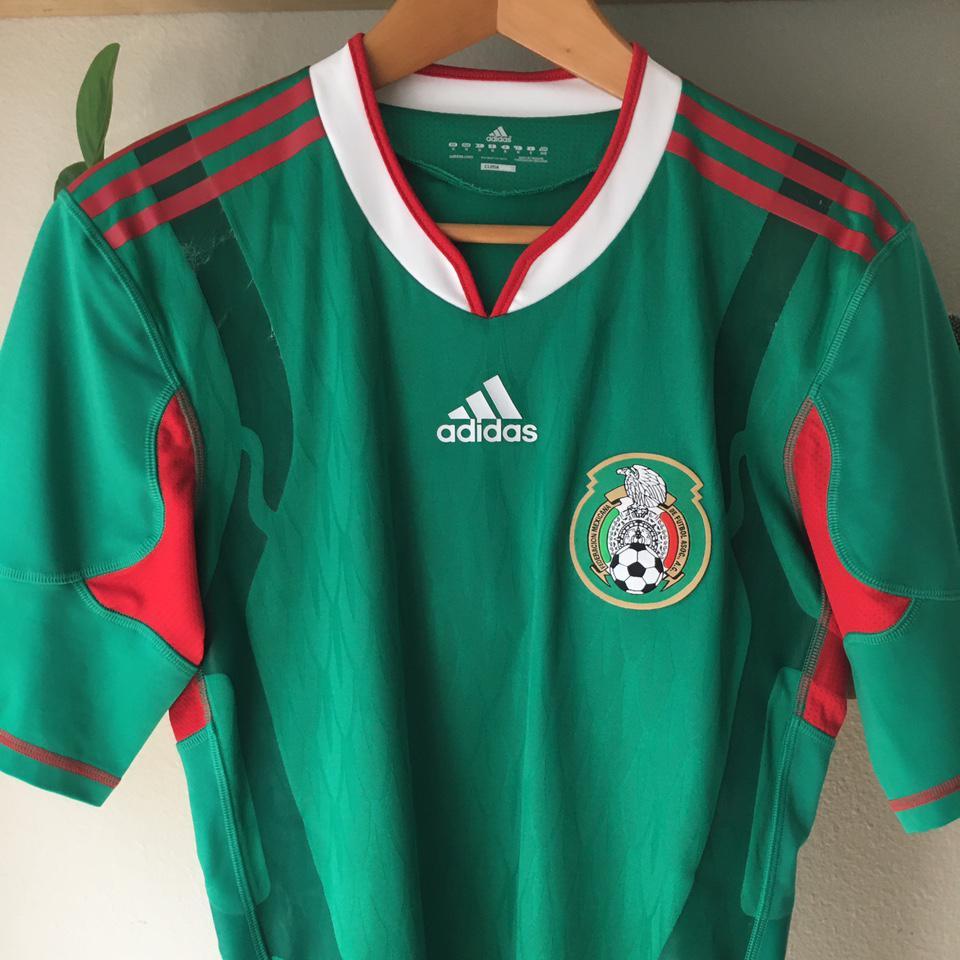 Adidas 2018 World Cup Mexico Jersey with Rafa - Depop