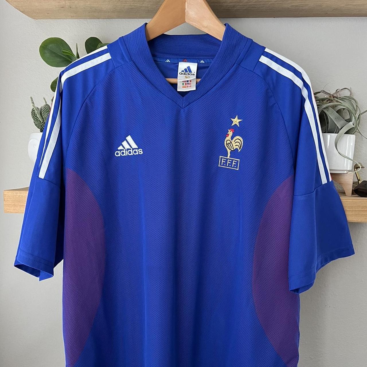 トップス 70s French adidas football shirt 79a788636f5522120b75d846a7fdd8