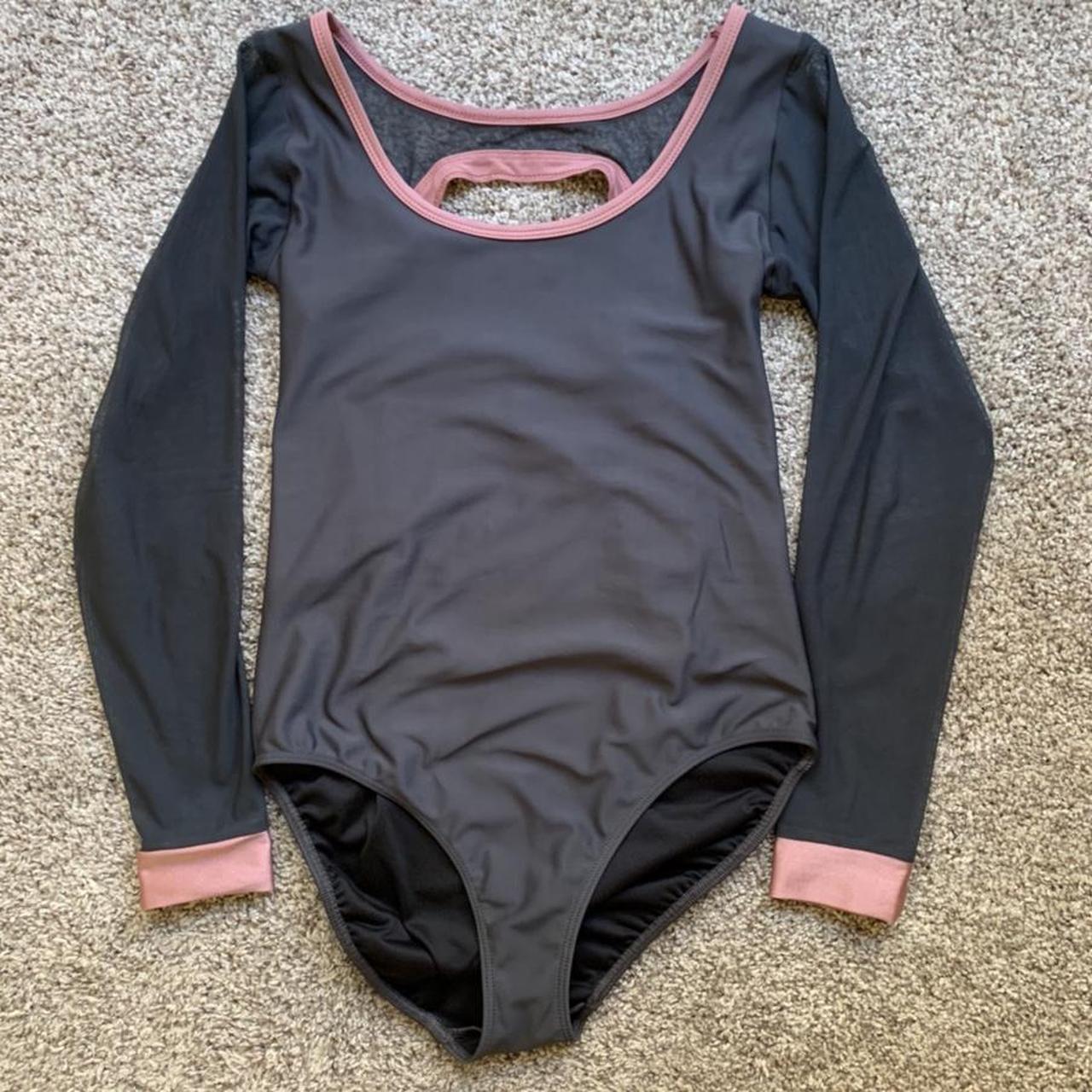 Women's Grey Bodysuit Depop