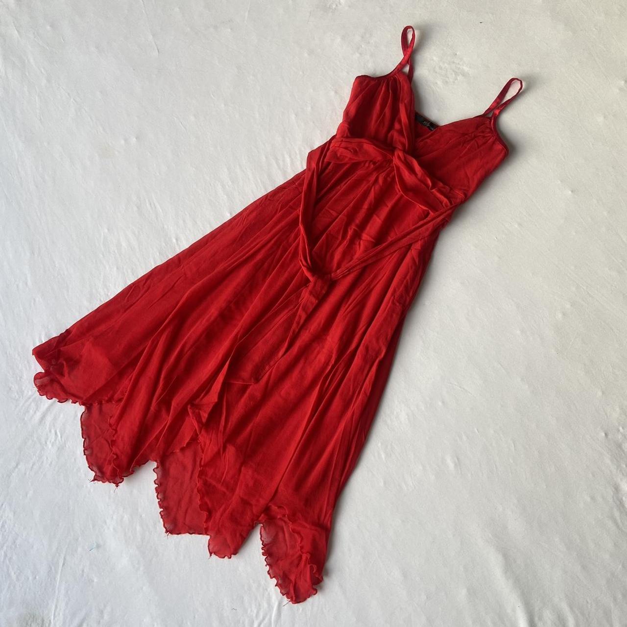 Jane Norman Women's Red Dress | Depop