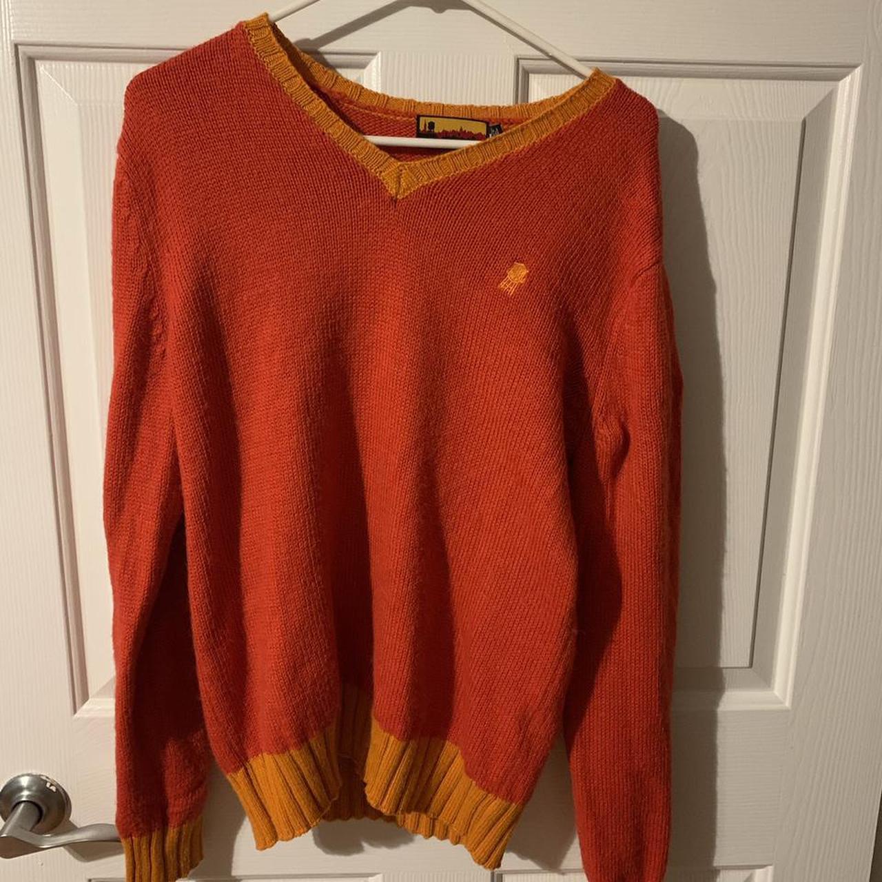 Women's Orange Jumper Depop