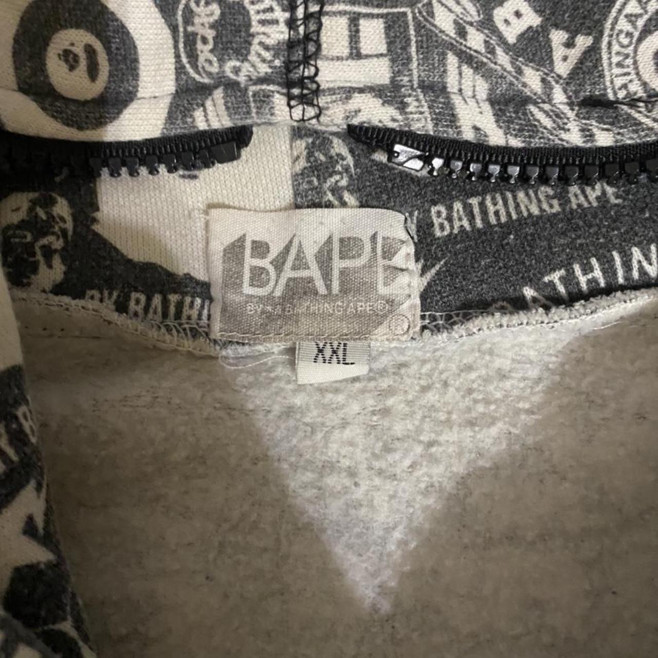 Vintage 00's Bape by A Bathing Ape Full Zip Hoodie | Depop