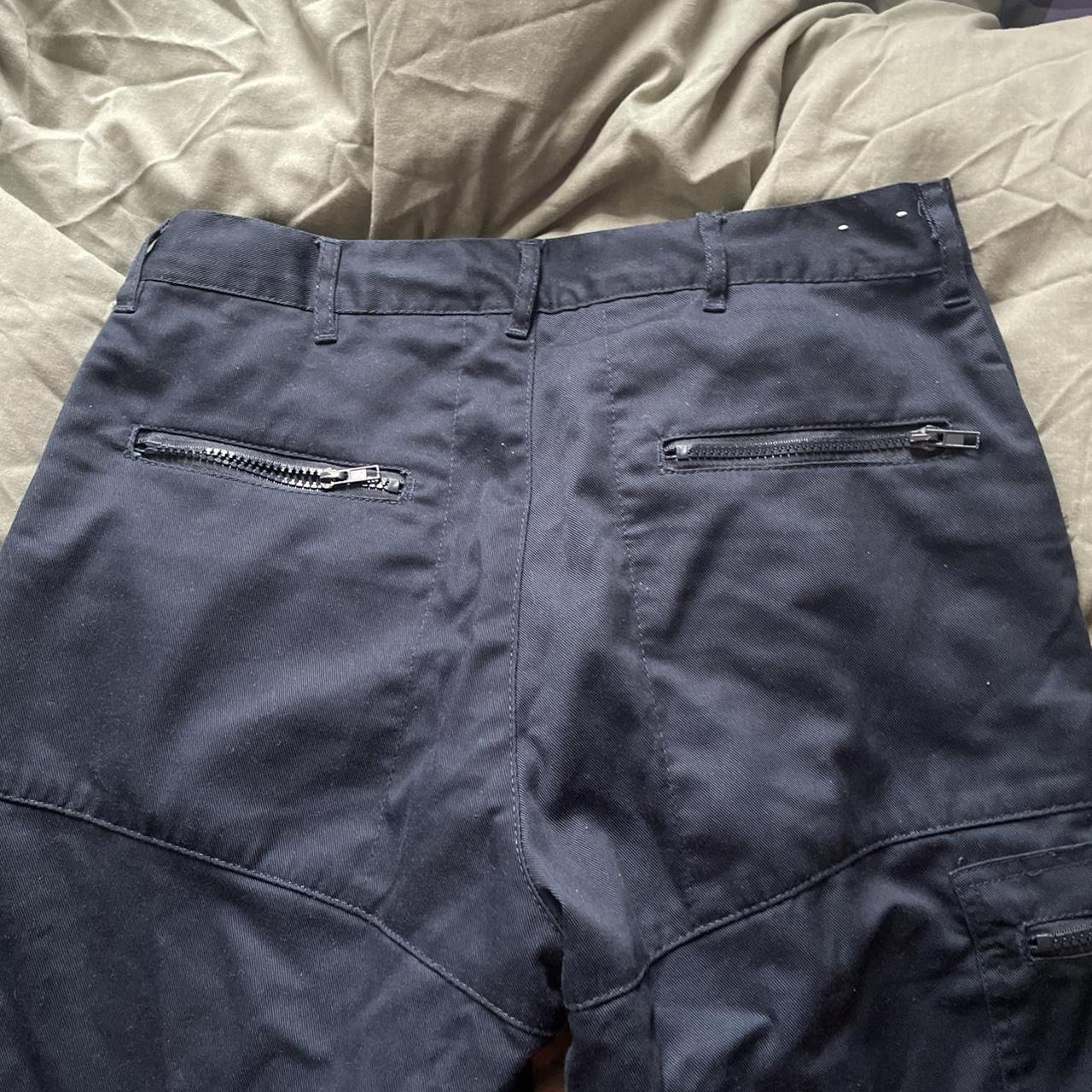 Dickies Blue High waisted Cargos size 30R (online it... - Depop