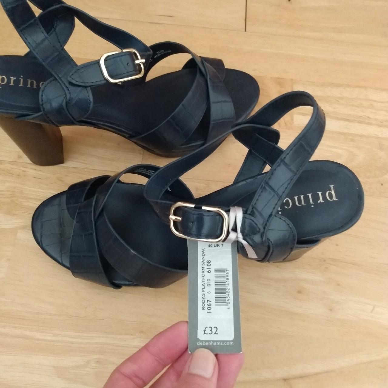 Debenhams womens navy on sale sandals