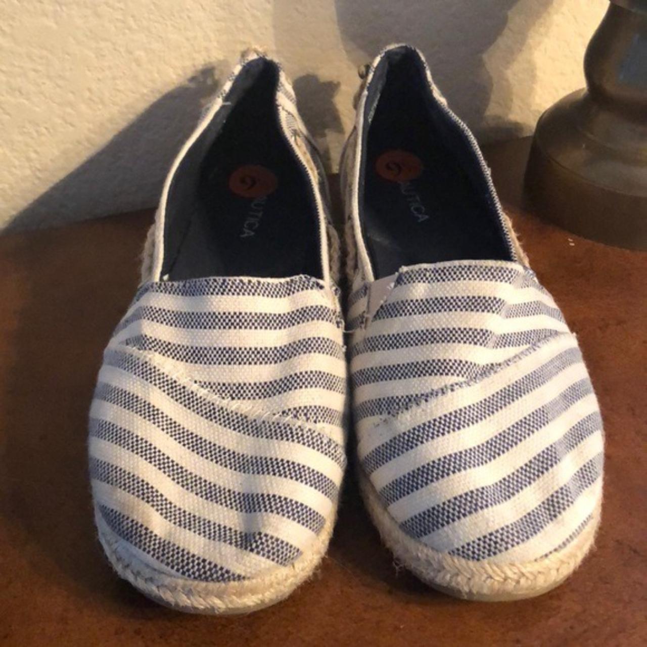 Nautica Rudder Slip-On Espadrille Flats... - Depop