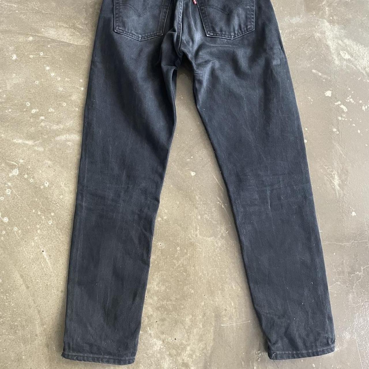 Black denim from Levi‘s vintage. Still in perfect... - Depop