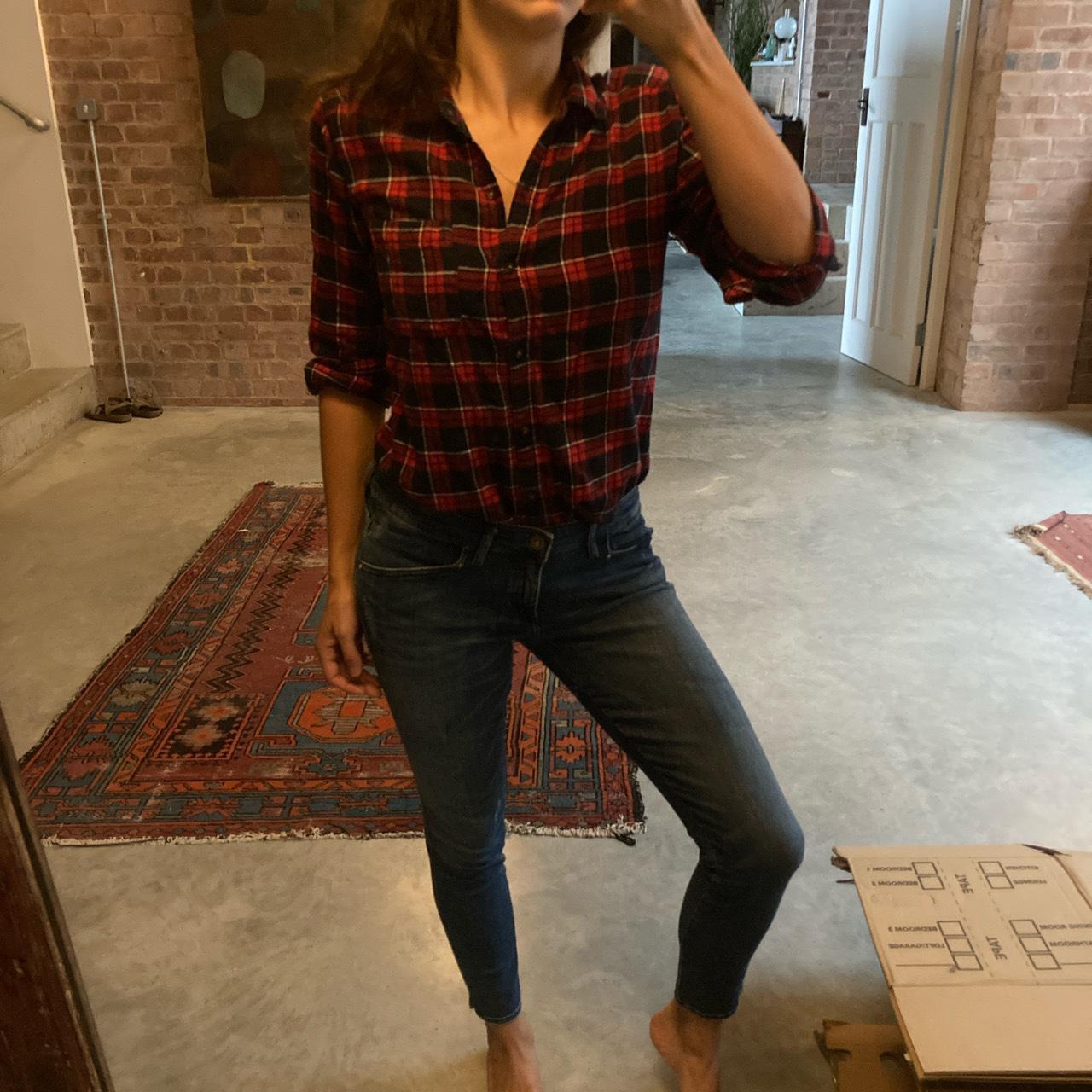 hollister plaid shirt