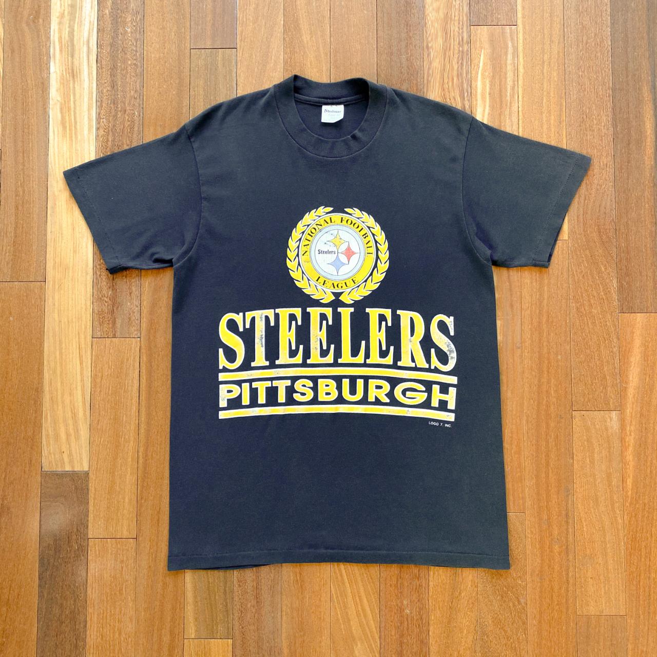 Vintage Pittsburgh Steelers Logo 7 T-Shirt