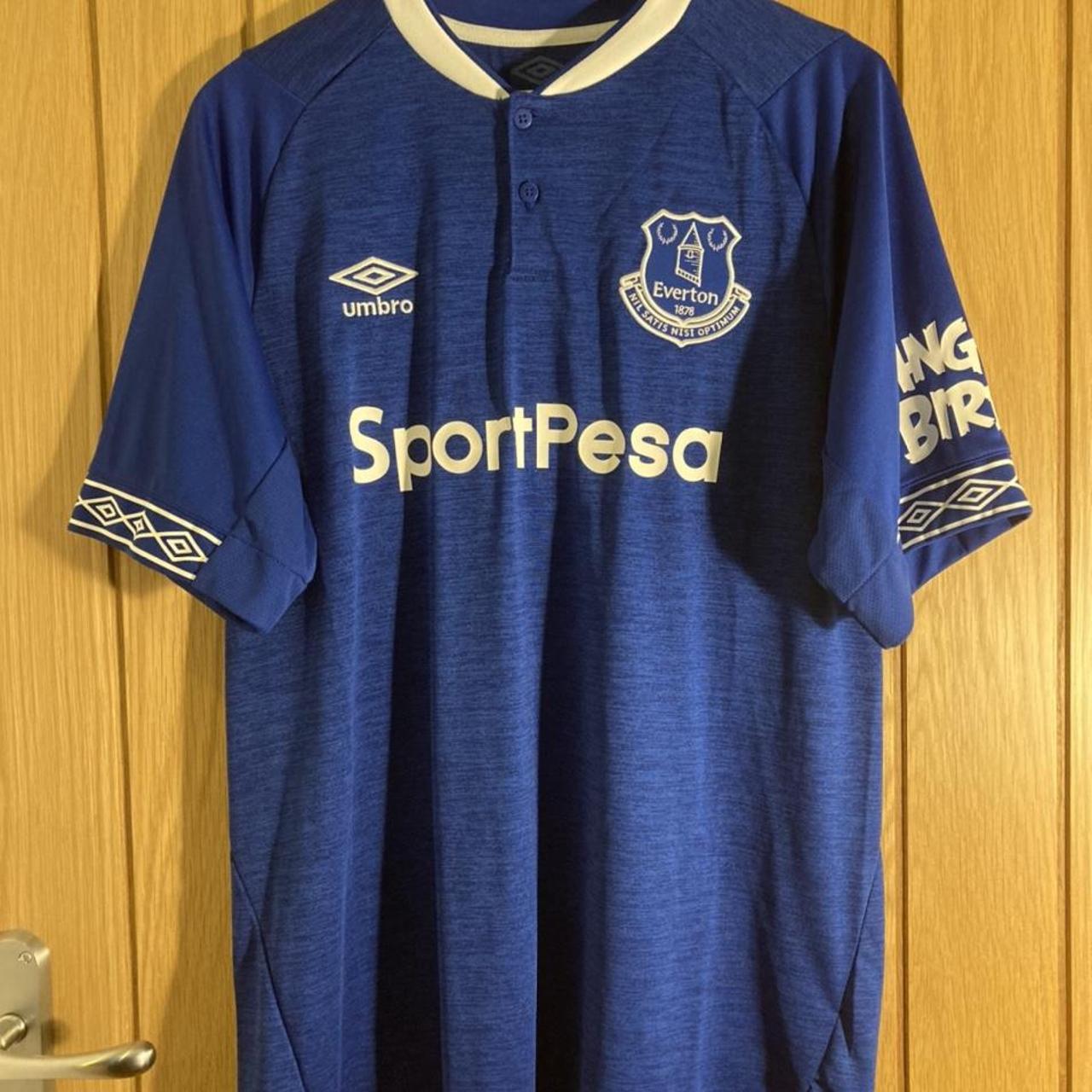 Everton Fc 2018 19 Home Shirt - L Everton Fc Home - Depop