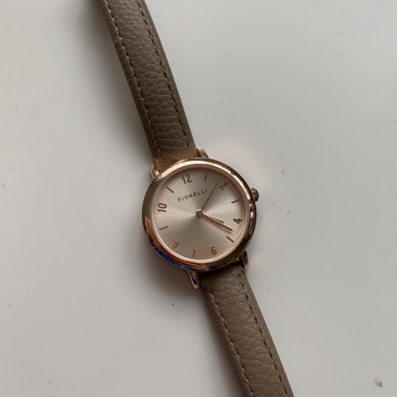 Fiorelli watch rose on sale gold