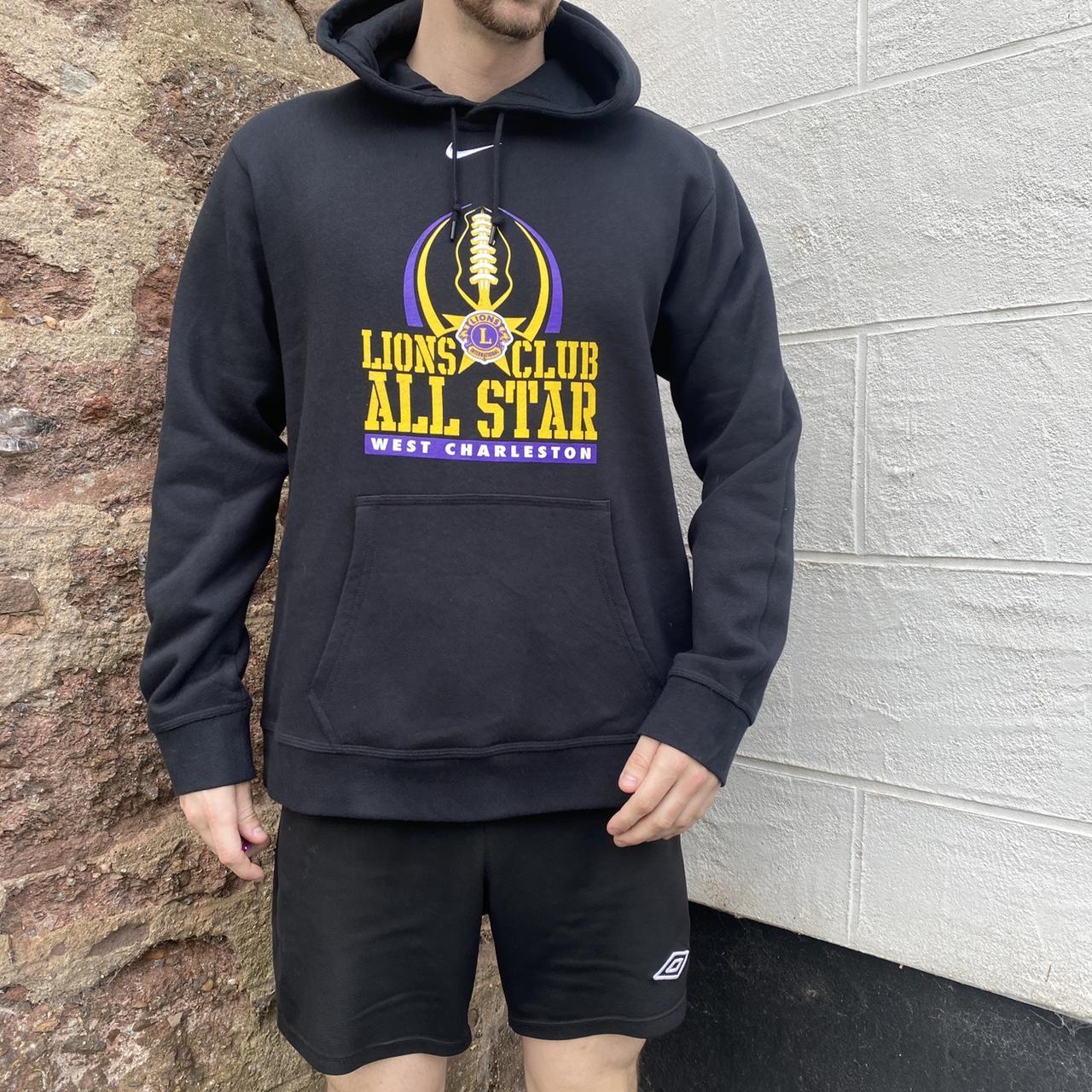 centre swoosh nike hoodie