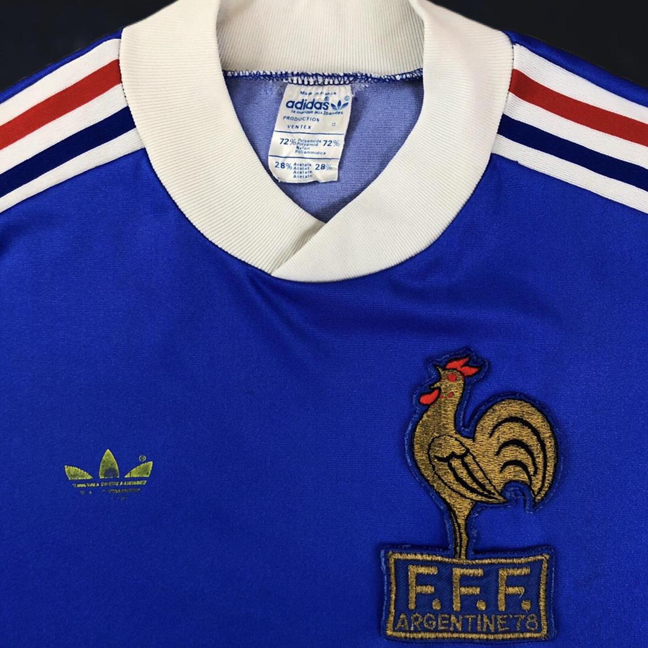 France 1978 'Argentine '78' World Cup Home Soccer... - Depop