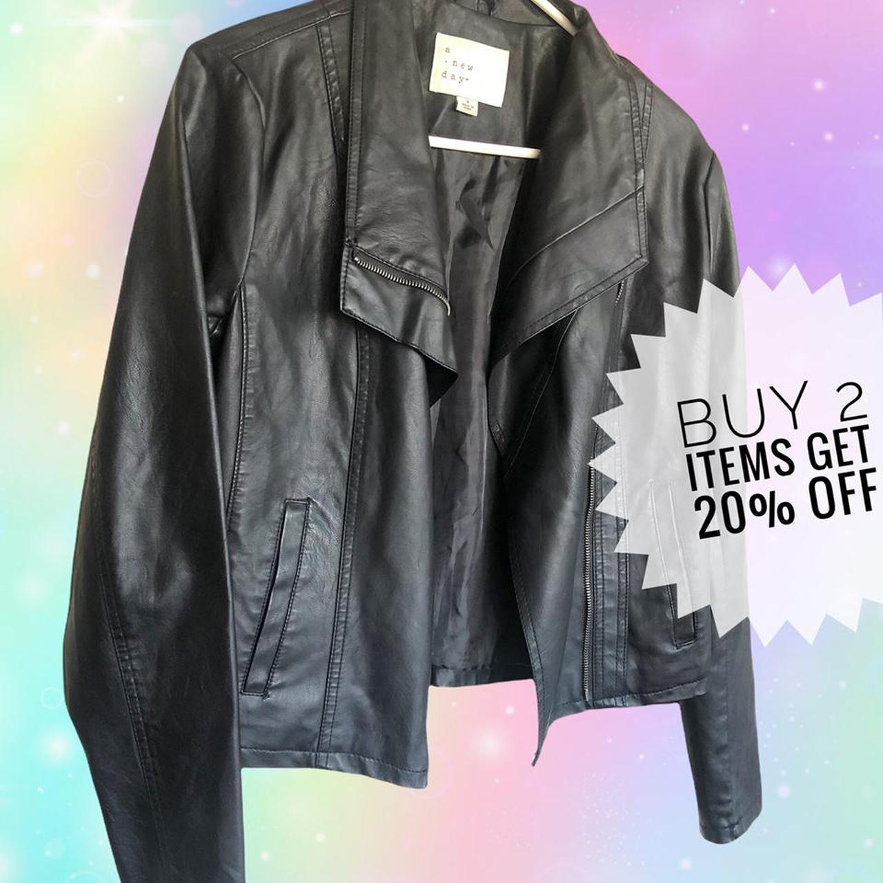 a new day leather jacket