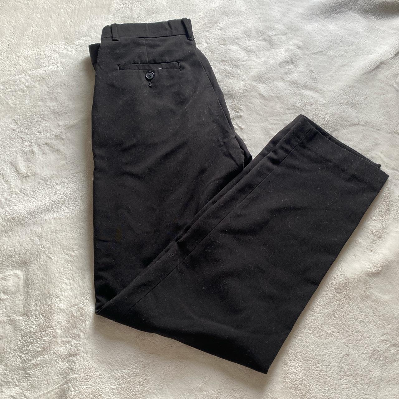 calvin klein black dress pants