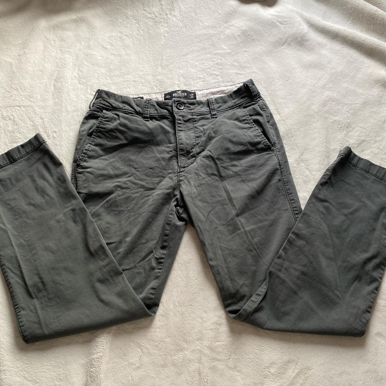 hollister gray pants