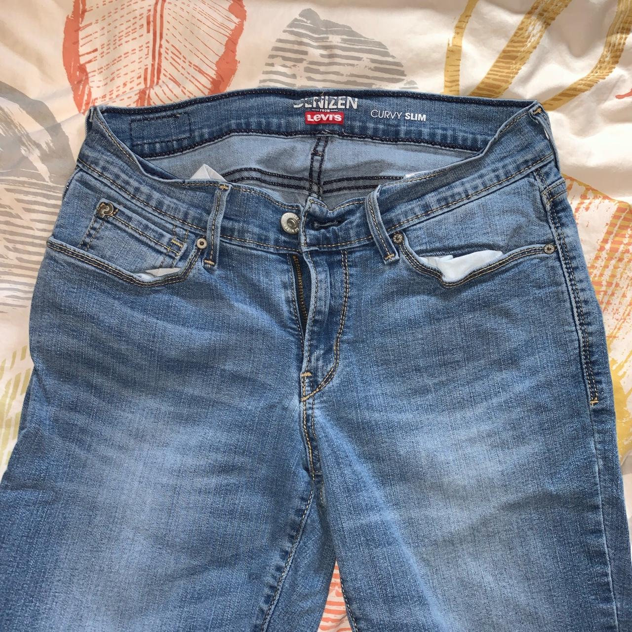 Levis denizen hotsell curvy skinny