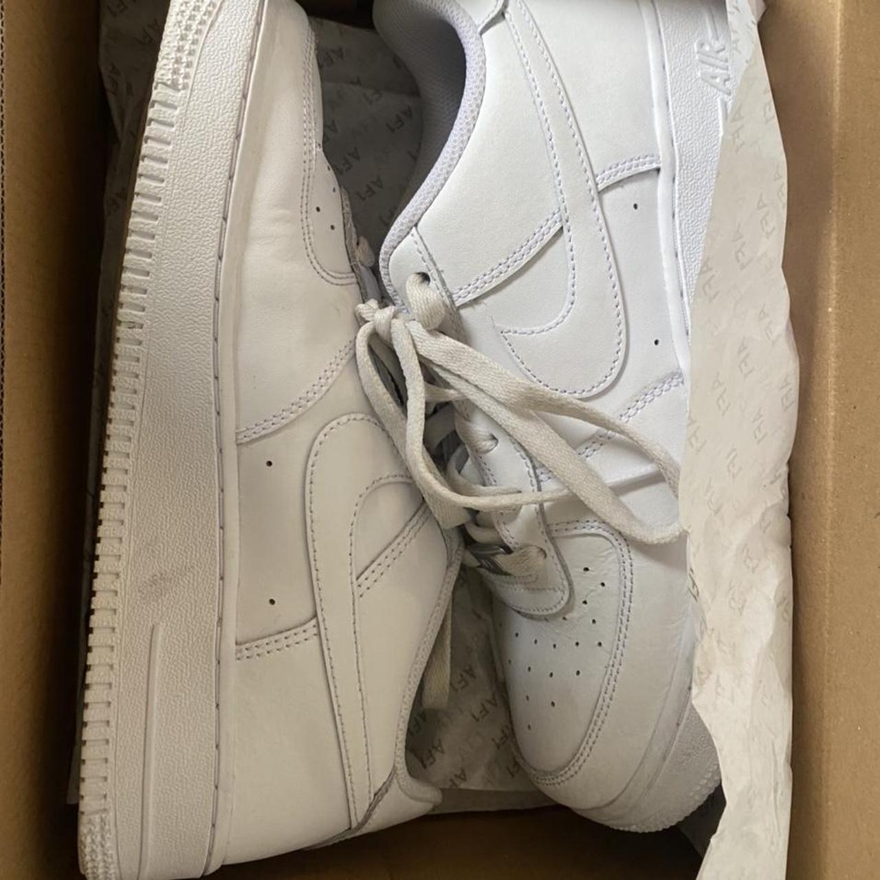 AIR FORCES -great condition and bought a month... - Depop