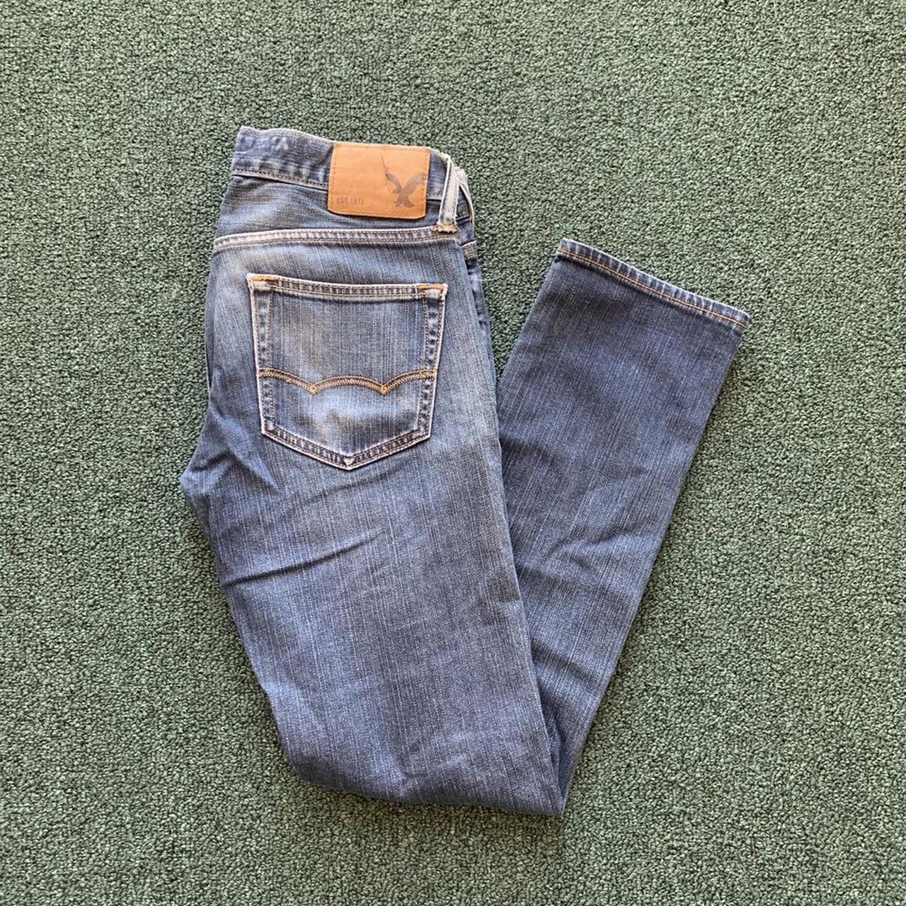 Blue Jeans American Eagle Colored Jeans American Eagle Blue Denim