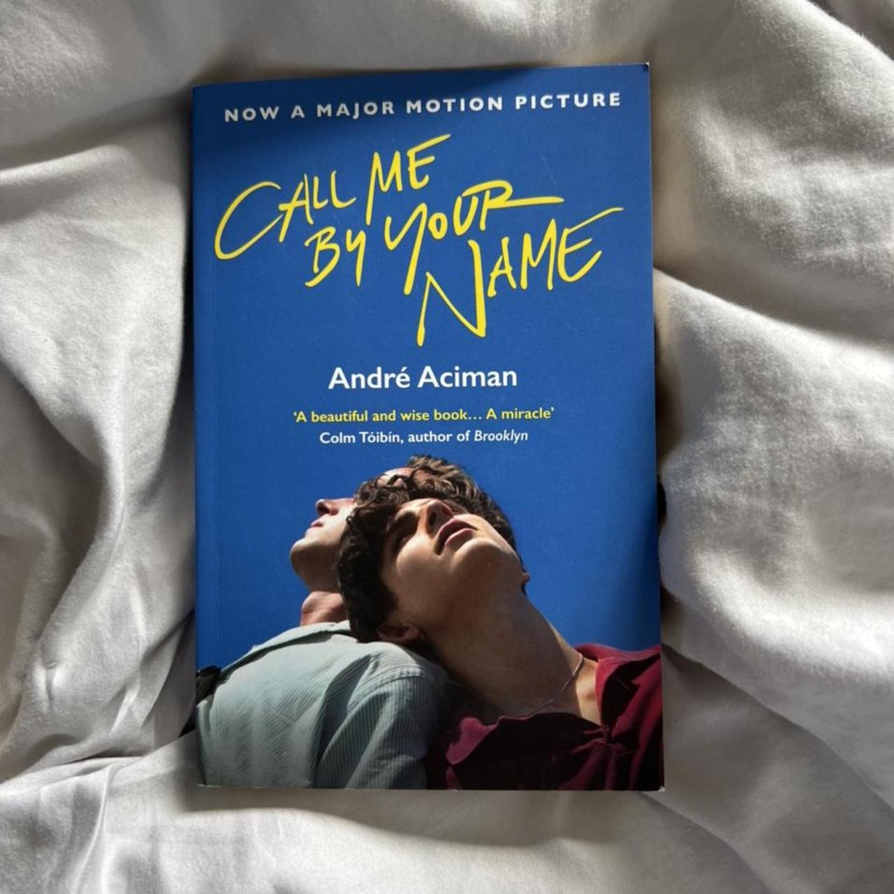 “Call me by your name” book ,perfect condition!! - Depop