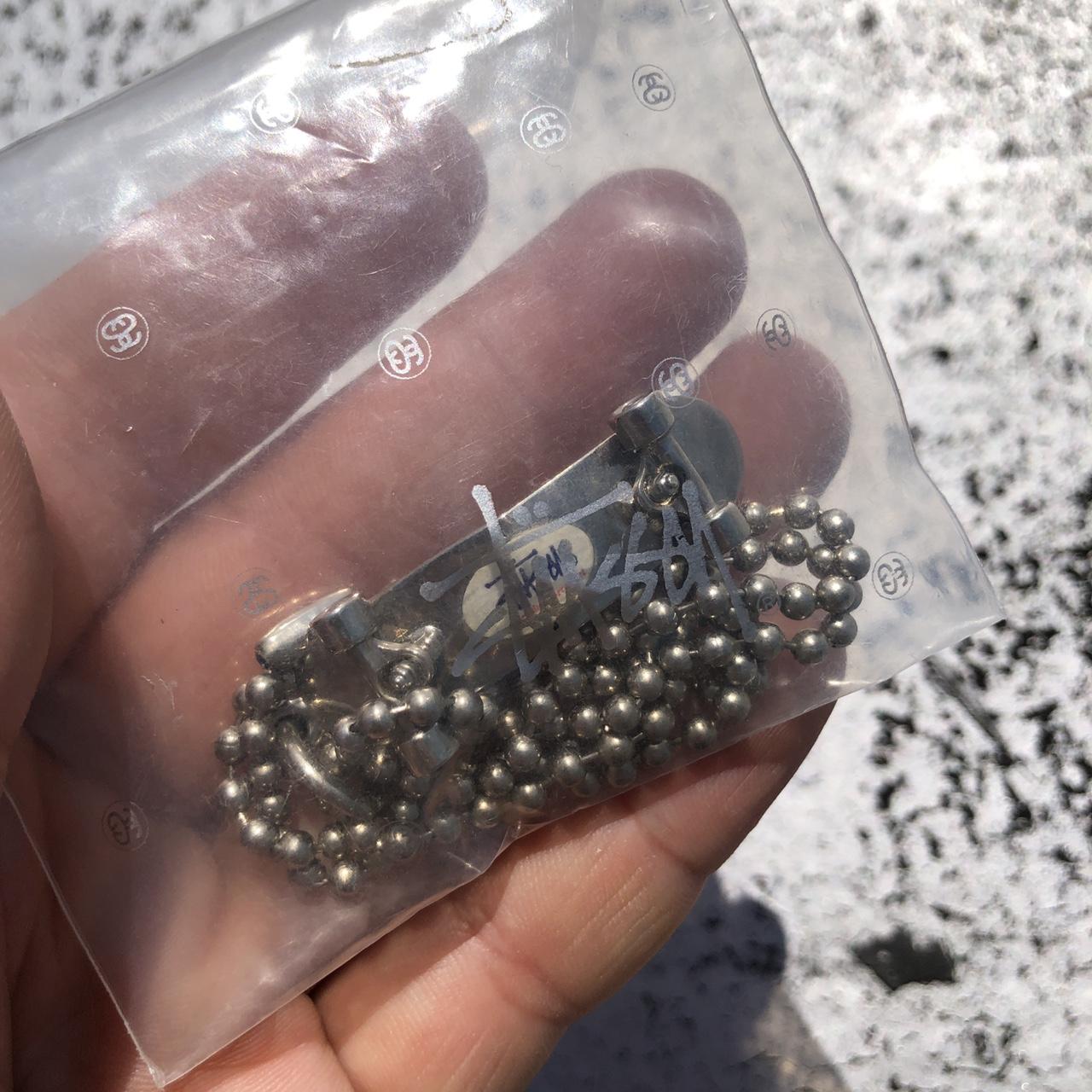 STUSSY Ball-chain Necklace〝Skateboard〟 s-l1200.jpg