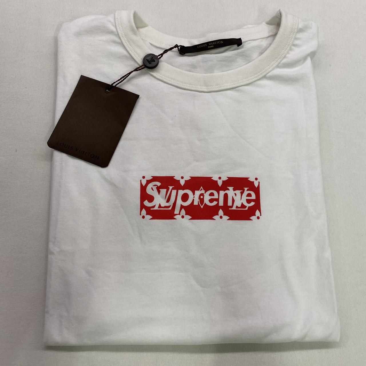 Louis Vuitton Supreme Camo T-shirt- UK XL - Asian XXXL - Depop