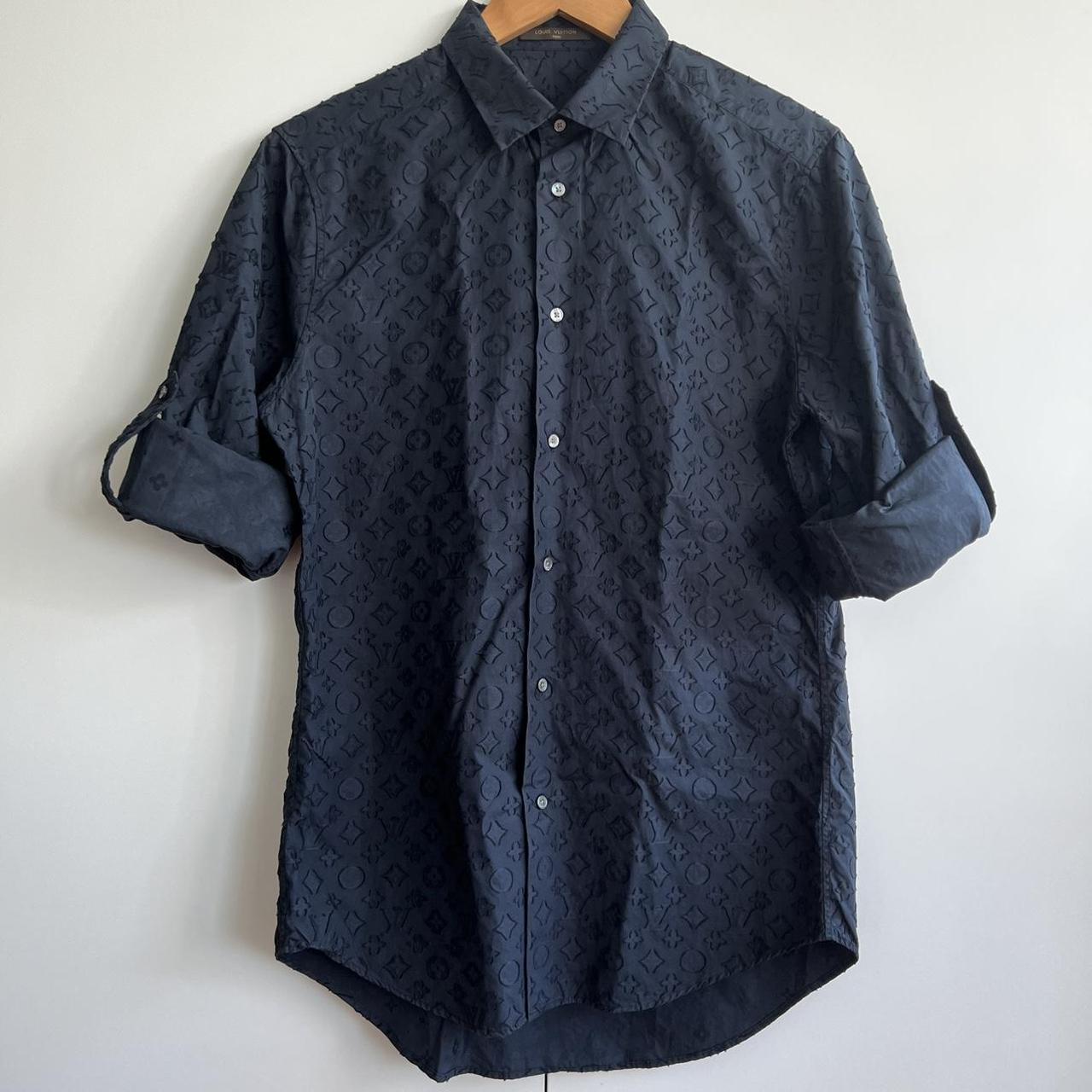 Louis Vuitton Chapman Brothers Monogram Silk Button Up Shirt – Savonches