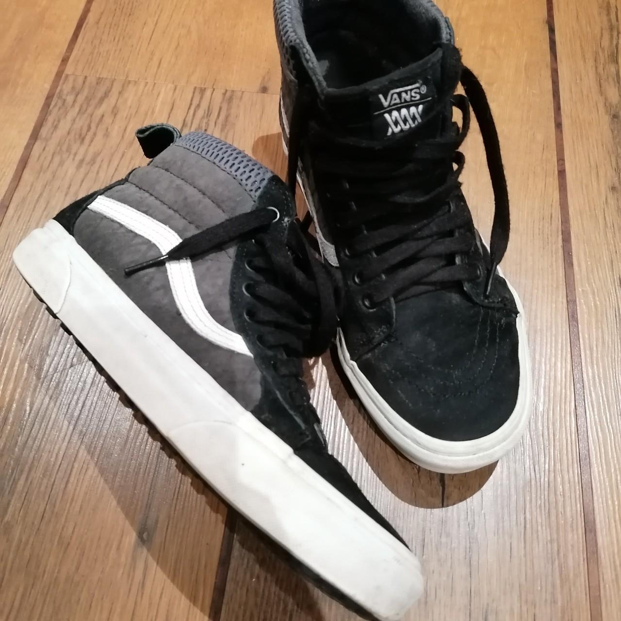 Vans high tops weather and oil resistant material... Depop