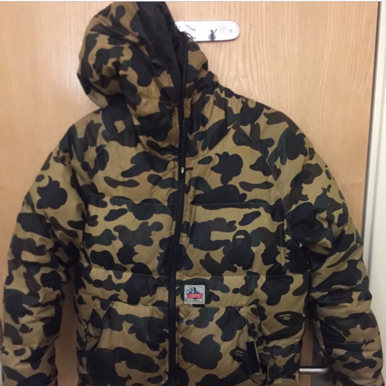 BAPE (Bathing Ape) Mountain Sports 1st Camo puffer...