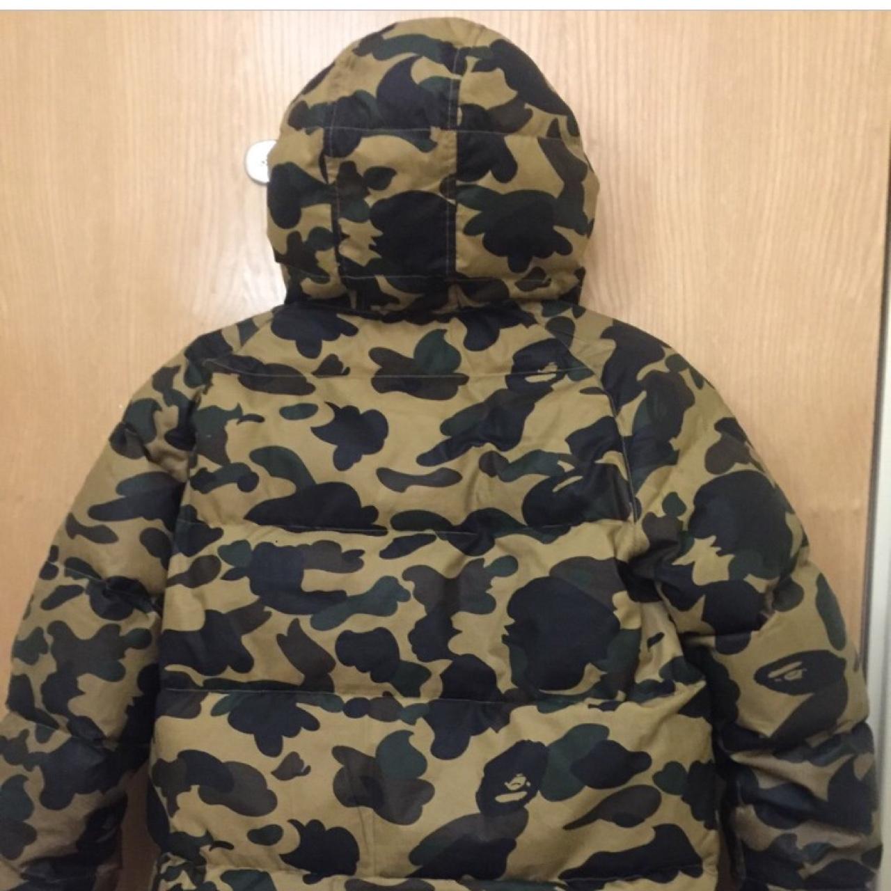 Bape 1st camo deals down jacket