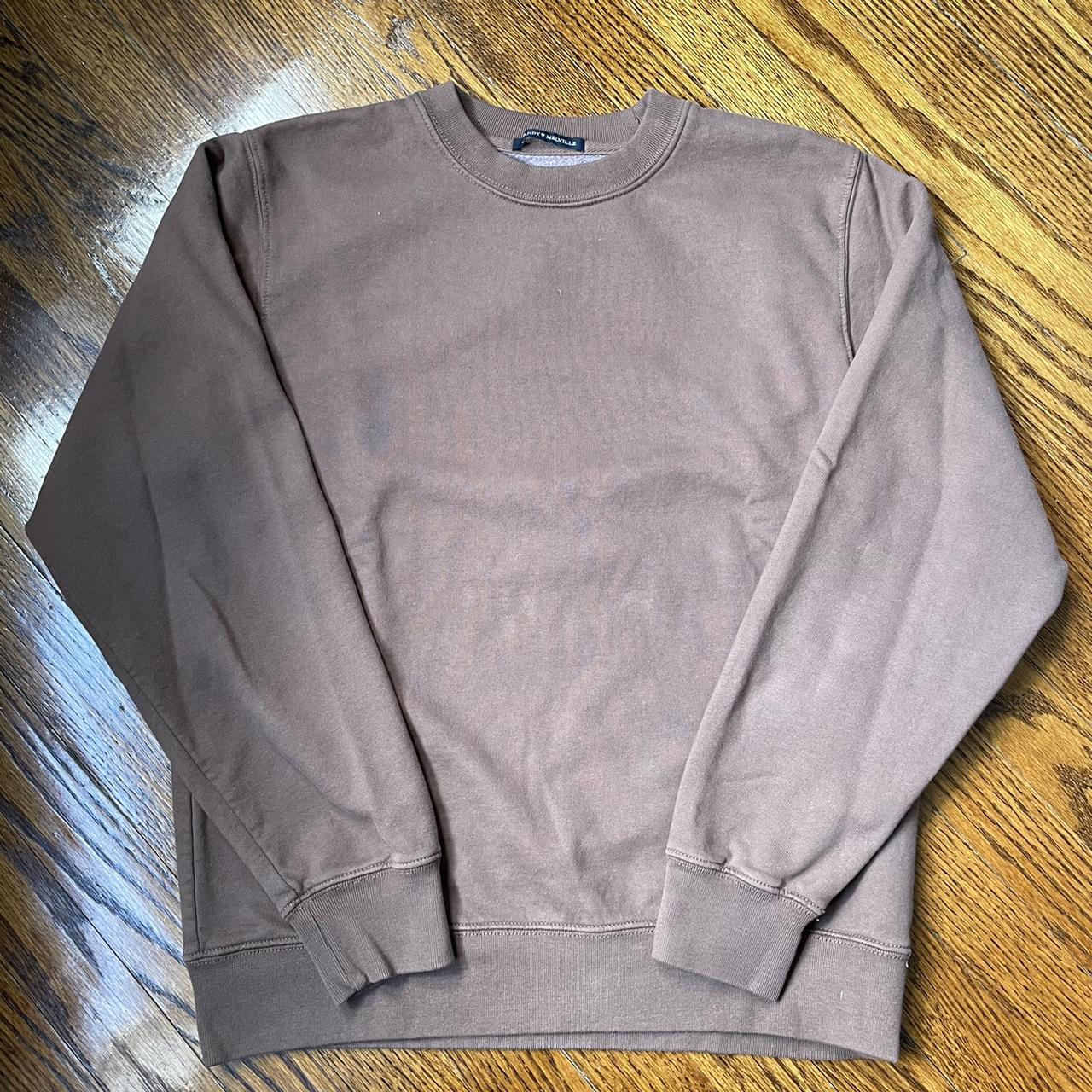 Brandy Melville crewneck Brown Erica crewneck This... - Depop