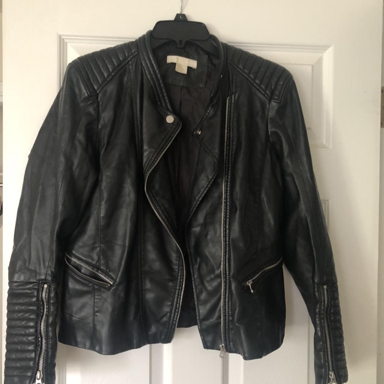 H&M Women's Black Jacket | Depop