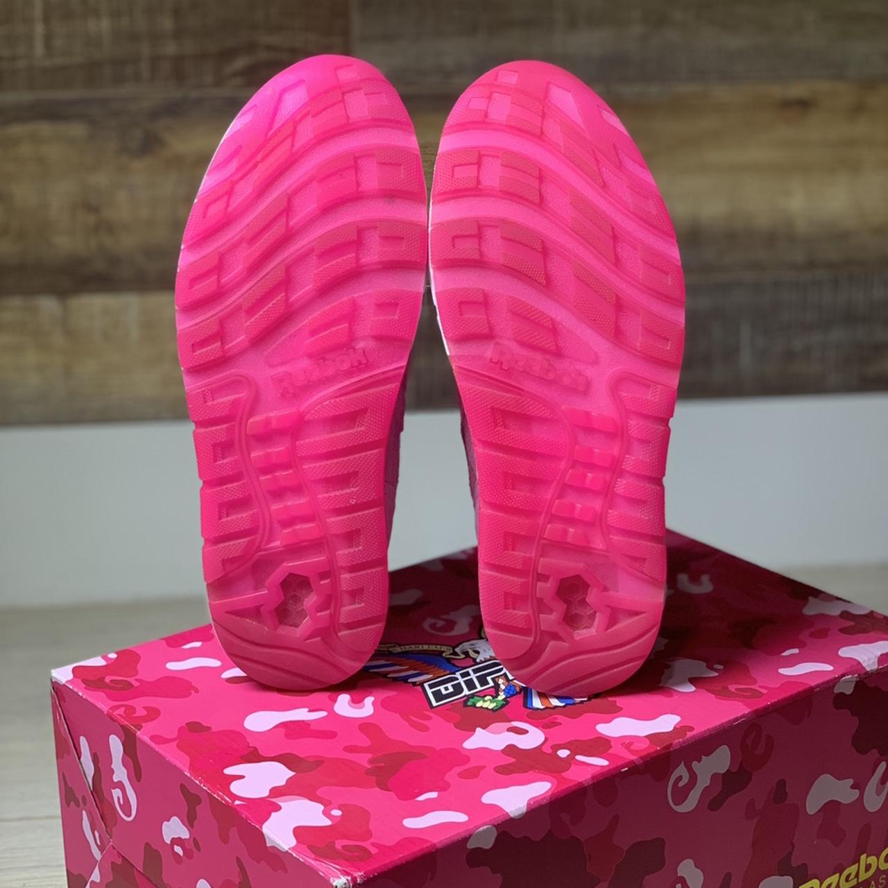Reebok Women's Pink and White Trainers (3)