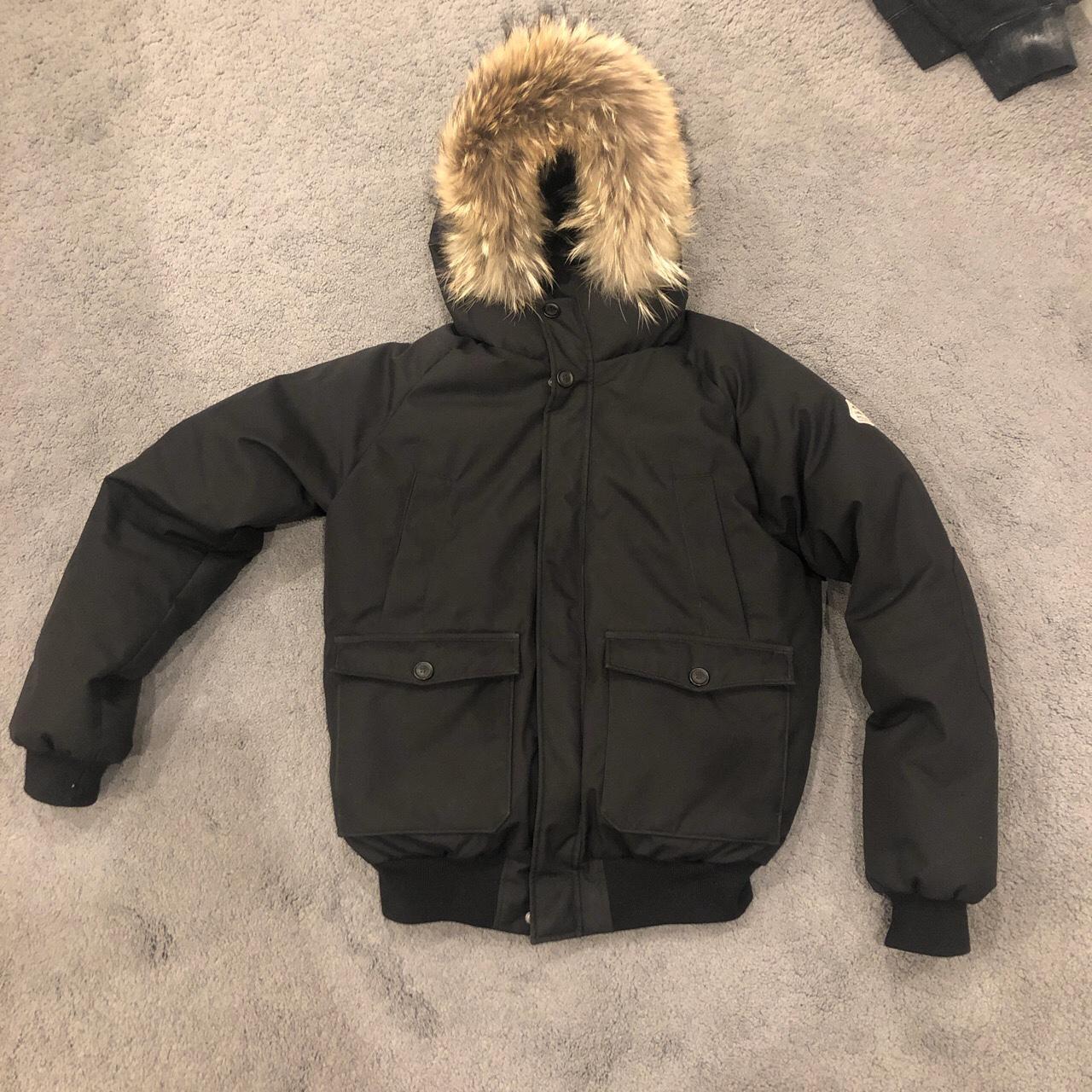 Pyrenex coat, size:medium, brand new never worn,... - Depop