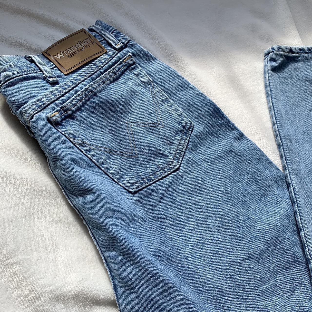 Wrangler Women's Blue Jeans | Depop