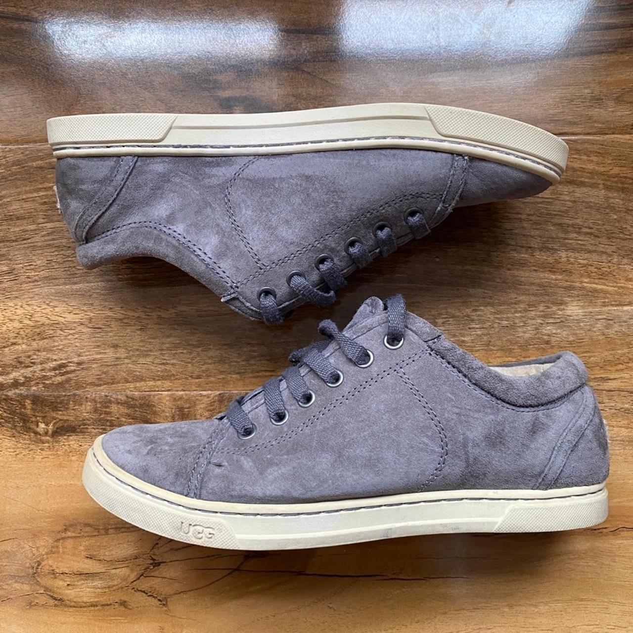 Grey ugg cheap trainers